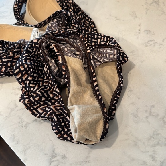 Speedo swim swimming bathing suit brown black swim class meet back to school - Picture 9 of 9